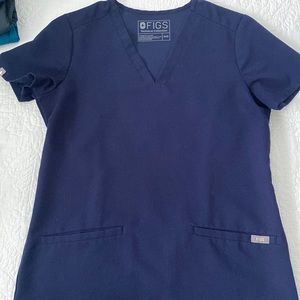 Figs Casma Three Pocket Scrub Top - XXS